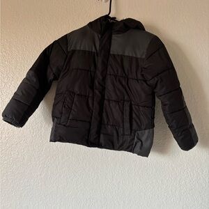 Wonder Nation Black Fleece Jacket size XS/XCH (4-5)